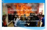 Incendie au Schluthfeld !